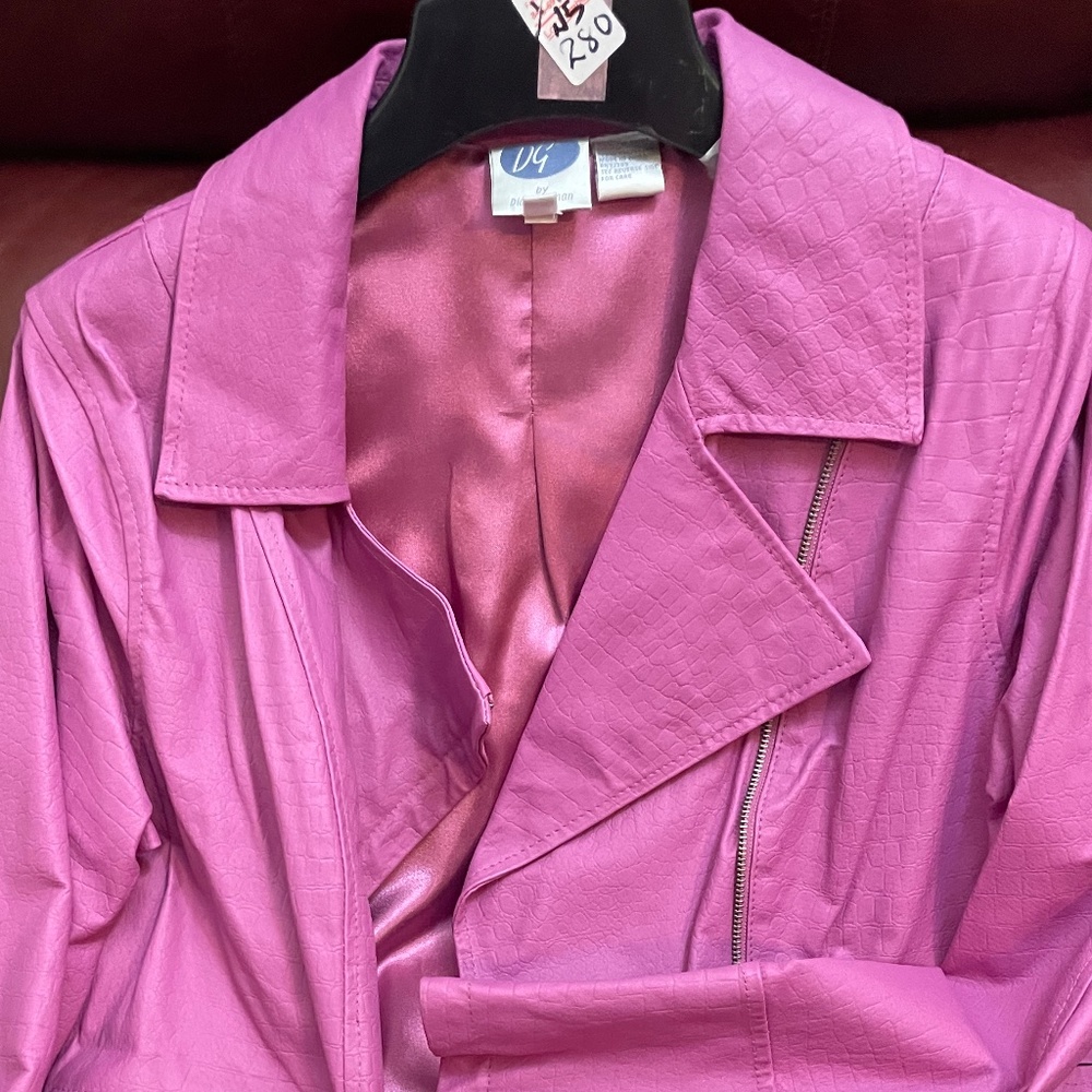 Diane Gilman Leather coat